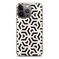 Crazy pattern: iPhone 13 Pro Transparant Hoesje