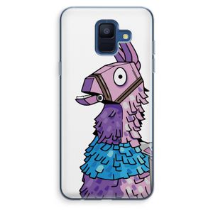 Lama: Samsung Galaxy A6 (2018) Transparant Hoesje