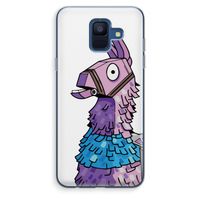 Lama: Samsung Galaxy A6 (2018) Transparant Hoesje Lama: Samsung Galaxy A6 (2018) Transparant Hoesje