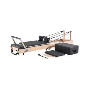 VEVOR Opvouwbare Pilates Reformer Machine Home Gym Rubberwood