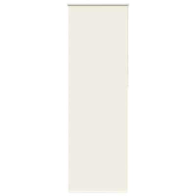Rolgordijn verduisterend gebroken wit 85x210 cm stofbreedte