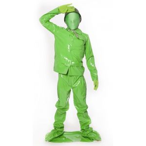 Speelgoed soldaat morphsuit voor kids 10-12 jaar  -