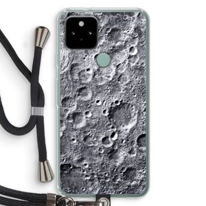 Maanlandschap: Pixel 5 Transparant Hoesje met koord