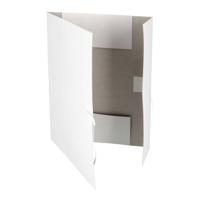 Witte Map met Band A4
