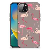 iPhone 14 Plus Dierenprint Telefoonhoesje Flamingo iPhone 14 Plus Dierenprint Telefoonhoesje Flamingo