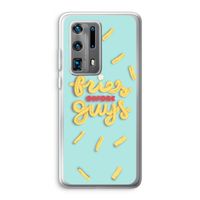 Always fries: Huawei P40 Pro Plus Transparant Hoesje