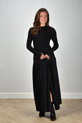 Semicouture rok S5WI20-Y69-0 black