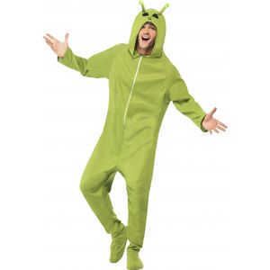 Alien jumpsuit groen