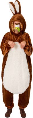 Paashaas Kostuum Rabby Unisex Bruin
