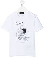 DSQUARED2 KIDS t-shirt à imprimé graphique - Blanc - thumbnail