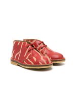 Pèpè bottines imprimées - Rouge