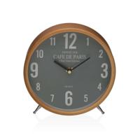 Tafelklok Versa Cafe de Paris Groen Metaal 4,5 x 18,5 x 18,5 cm
