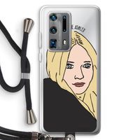 Ashley: Huawei P40 Pro Plus Transparant Hoesje met koord