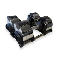 PT Essentials Verstelbare Chrome Dumbbells - per set