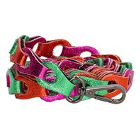 Charm London Schouderband Anna 2cm Metallic Multi Fuchsia