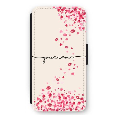 Hartjes en kusjes: iPhone 11 Pro Max Flip Hoesje