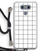 Rooster: LG G6 Transparant Hoesje met koord