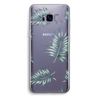 Simple leaves: Samsung Galaxy S8 Plus Transparant Hoesje