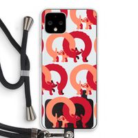 Dogs: Pixel 4 Transparant Hoesje met koord