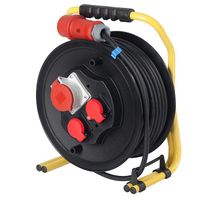 Schwabe CEE kabelhaspel neopreen H07RN-F 5x1,5 40 meter 23654