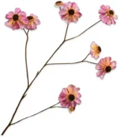 Silk-ka kunsttak rudbeckia 101cm roze