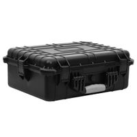 Flightcase draagbaar 52x40x19 cm PP zwart - thumbnail