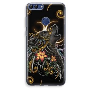 Huilende Wolf: Huawei P Smart (2018) Transparant Hoesje