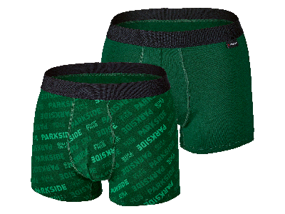 PARKSIDE 2 Heren boxers (Groen, XXL)