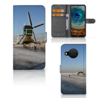 Nokia X10 | Nokia X20 Flip Cover Schaatsers