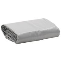 VidaXL Dekzeil 650 g/m² ø 3 m grijs