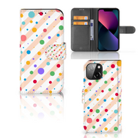 iPhone 13 Mini Telefoon Hoesje Dots - thumbnail