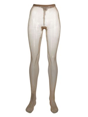 Falke collants transparent à taille haute - Tons neutres