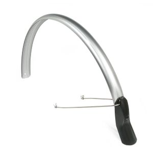 Euro Fender scatto achterspatbord 51mm - 28 inch zilver