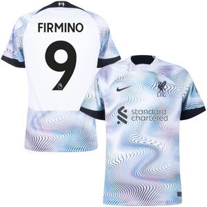 Liverpool Shirt Uit 2022-2023 + Firmino 9