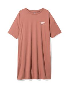 HEMA Oversized Nachthemd Lichtbruin (lichtbruin)