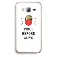 Fries before guys: Samsung Galaxy J3 (2016) Transparant Hoesje
