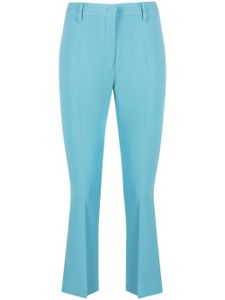 ETRO pantalon de tailleur à coupe courte - Bleu