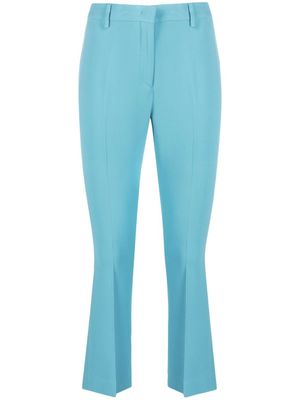 ETRO pantalon de tailleur à coupe courte - Bleu
