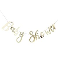 Gouden Babyshower Letterslinger (1.5m) - thumbnail