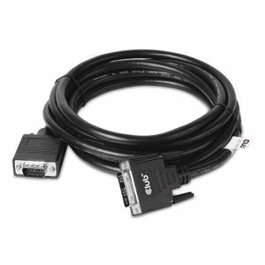 CLUB3D DVI-A TO VGA CABLE M/M 3m/ 9.8ft 28 AWG DVI-D Zwart