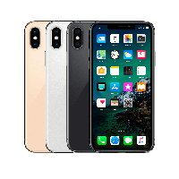 Refurbished iPhone XS Max 64 gb Zilver Gebruikt