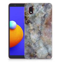 Samsung Galaxy A01 Core | TPU | Siliconen hoesje | Marmer Grijs Samsung Galaxy A01 Core | TPU | Siliconen hoesje | Marmer Grijs
