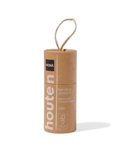 HEMA Houten Tandenstokers Extra Dun In Kokers - 120 Stuks