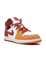 Jordan Kids baskets montantes Air Jordan 1 SE 'Picnic' - Orange