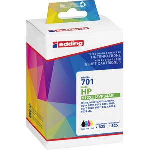 Edding Inktcartridge vervangt HP 912XL, 3YL84AE Compatibel Combipack Zwart, Cyaan, Magenta, Geel EDD-701 18-701