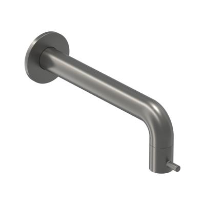 Fonteinkraan IVY Bond Inkortbaar Wandmodel 1/2 Aansluiting Geborsteld Metal Black PVD