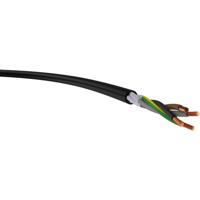 VER H07RN-F 4G 1,5 Tr.500 Krachtoverbrenging H07RN-F 4 G 1.50 mm² Zwart 500 m