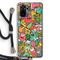 Vexx City: Xiaomi Redmi Note 10 Pro Transparant Hoesje met koord Vexx City: Xiaomi Redmi Note 10 Pro Transparant Hoesje met koord