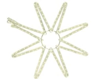 Twinklestar 8 punten 60x60cm 2400K warmwit licht koppelbaar Prosystem 230V