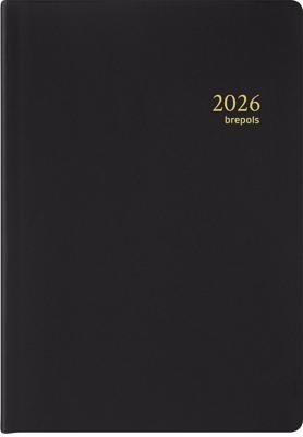 Brepols agenda Armada Seta 4-talig, zwart, 2026